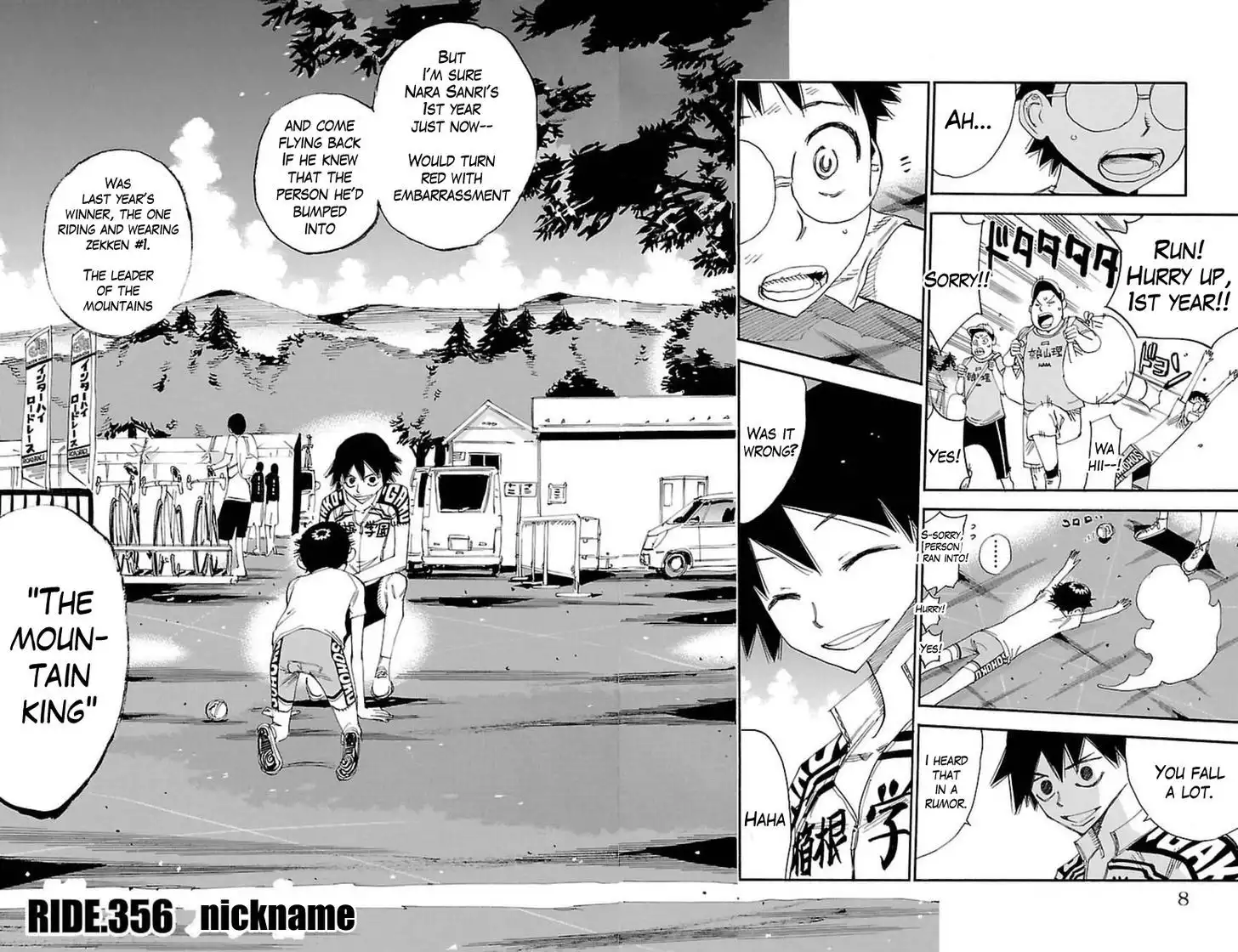 Yowamushi Pedal Chapter 356 2